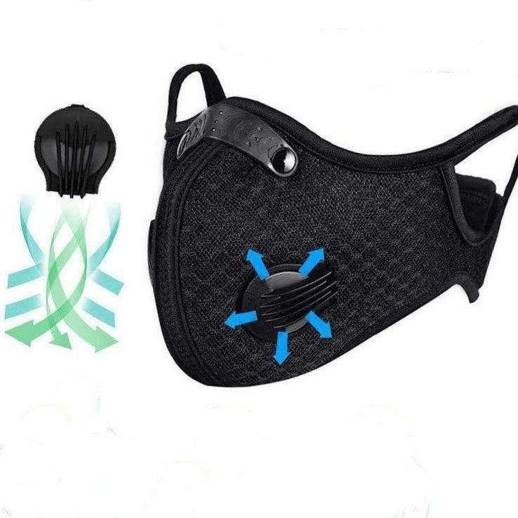 洗濯可能スポーツマスク ランニングマスク 息が苦しくないマスク フィルター ウィルス対策夏のランニングに メッシュで涼しい 夏用 最新の激安