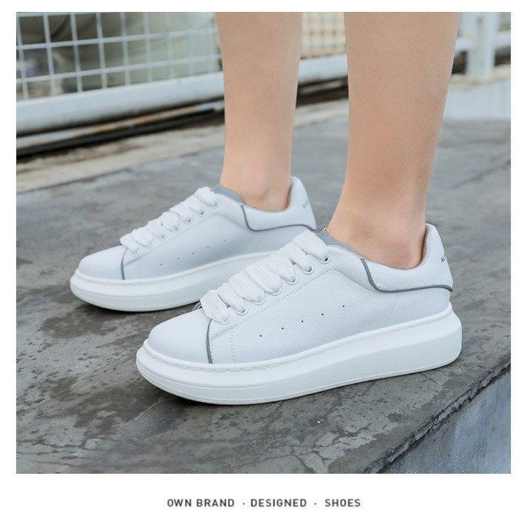 お揃い おしゃれ かわいい カジュアル 通学 通勤 仕事 靴 シンプル 厚底 ぺたんこスニーカーレディース スニーカー黒 スニーカー白 スニーカーレディース黒 At030 Alita 通販 Yahoo ショッピング