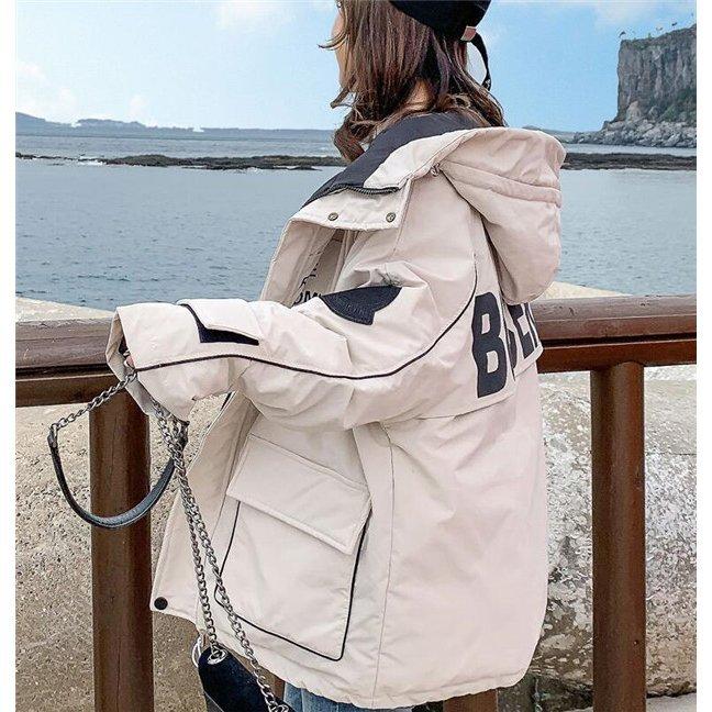 1023円 チープ 可愛い 冬 防寒 防風中綿ジャケット レディース