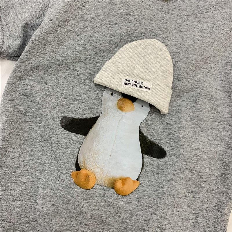 即納 韓国風 子供服 キッズ 赤ちゃん Tシャツ 半袖 かわいい 韓国子供服 インスタ映え 話題のシャツ 可愛い クマ ペンギン ゾウ St0016 Alittlemoreセレクトショップ 通販 Yahoo ショッピング