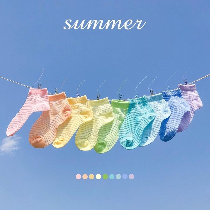 即納 子供靴下 冷感 ひんやり カラフル 1足 韓国子供服 韓国風 ソックス キッズ ベビー 赤ちゃん インスタ映え St0018 Alittlemoreセレクトショップ 通販 Yahoo ショッピング
