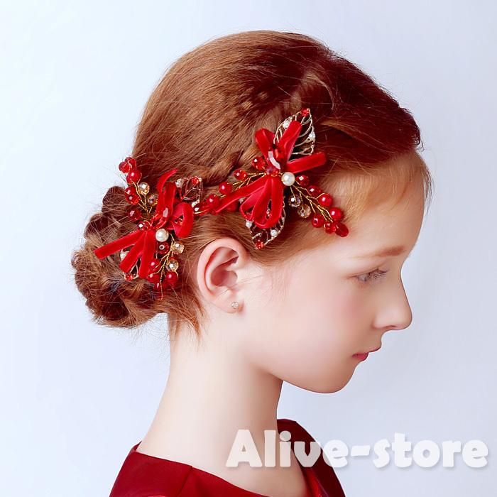 女の子 ヘアピン ヘッドドレス 子供 子ども用 髪飾り 髪留め ヘアピン ヘアアクセサリー アクセ 七五三 髪飾り パーティー 演奏会 結婚式 花嫁 学園祭 Alps03 Alive Store 通販 Yahoo ショッピング