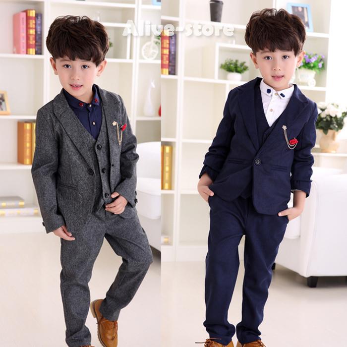 枚数限定 フォーマル男の子130 韓国子供服 スーツ 通販