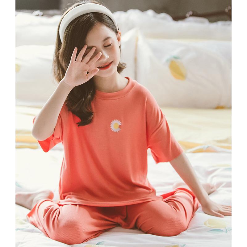 パジャマ キッズ 花柄 おしゃれ 部屋着 長袖パジャマ レディース 女の子 ダブルガーゼ ユニセックス 長袖 ジュニア