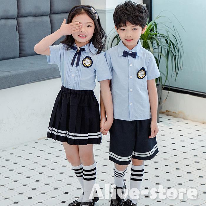 入学式 子供 スーツ フォーマル 女 制服 キッズスーツ 男の子 学生服 半袖シャツ スカート 入園式 卒園式 フォーマルスーツ ガール 子供服 4点セット 110 160cm Alxsuit03 Alive Store 通販 Yahoo ショッピング
