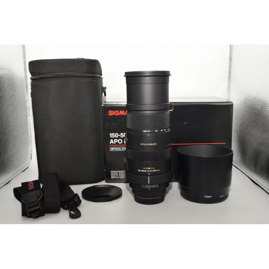 ☆極上品☆ SIGMA シグマ APO 150-500mm F5-6.3 DG OS HSM ☆極上品☆ SIGMA シグマ APO 150-500mm F5-6.3 DG OS HSM