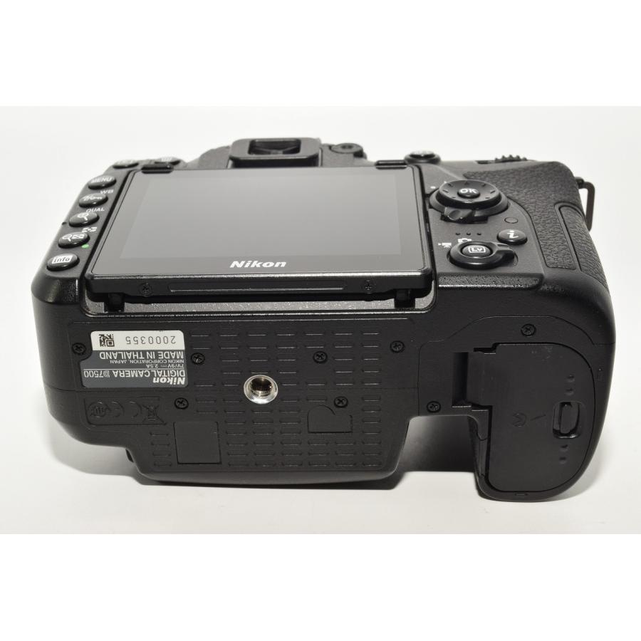 ★良品★ Nikon ニコン デジタル一眼レフカメラ D7500 ボディ ブラック｜alivioshop｜04