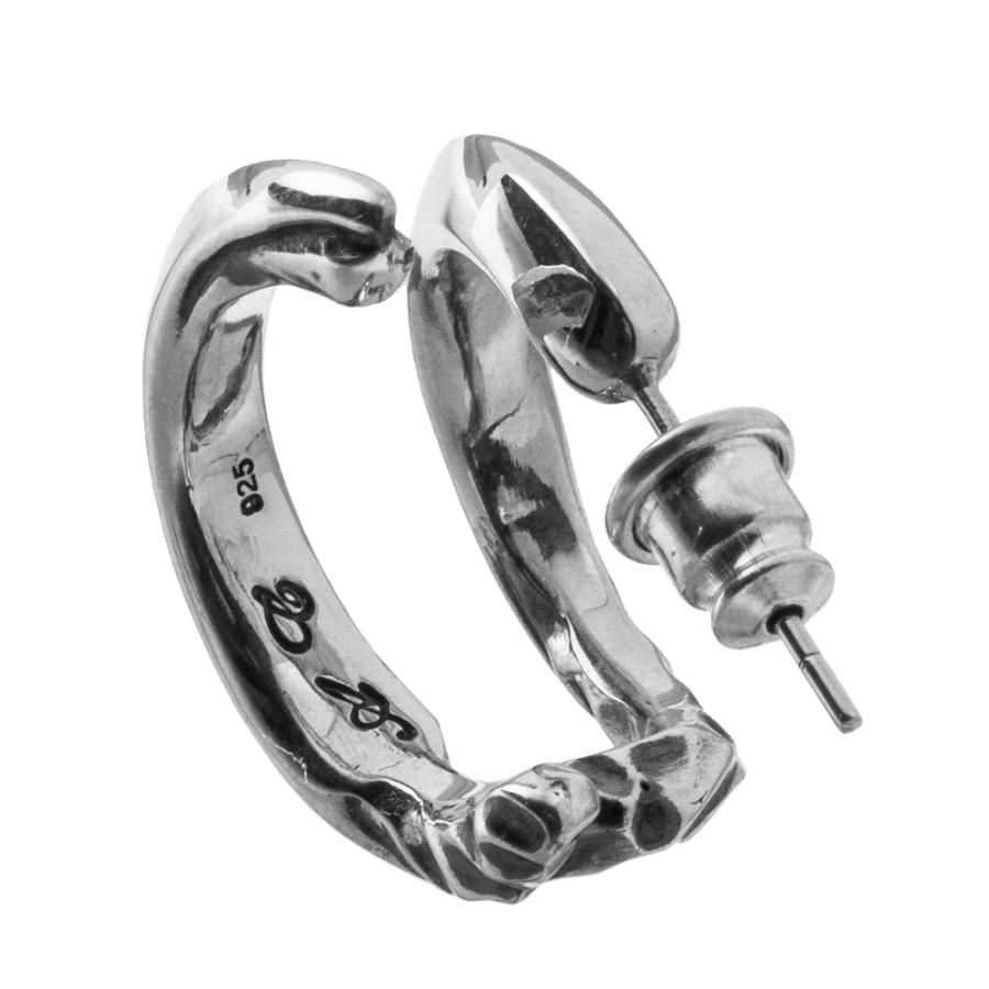 Justin Davis クラウンモチーフ ピアス 925 シルバー CROWN STUD