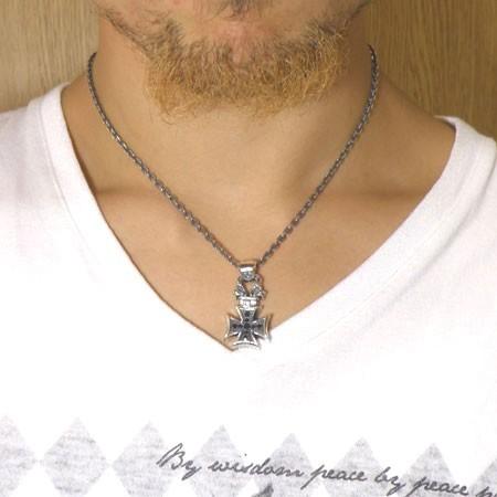 アルテミスクラシック　フローラル　アイアン　クロス　ネックレス ラスト1個】【特別価格】スモールフローラルアイアンクロス