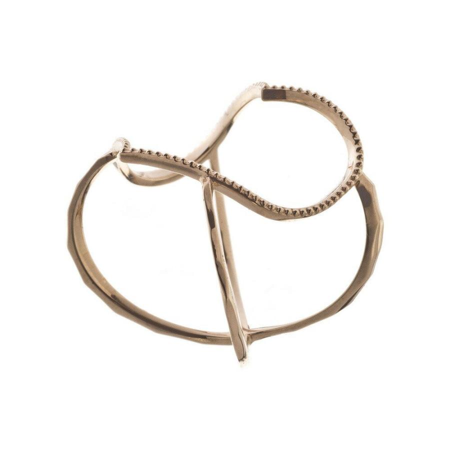 Elenore Jewelry 10金オープンハートリング 9号〜13号 エレノア