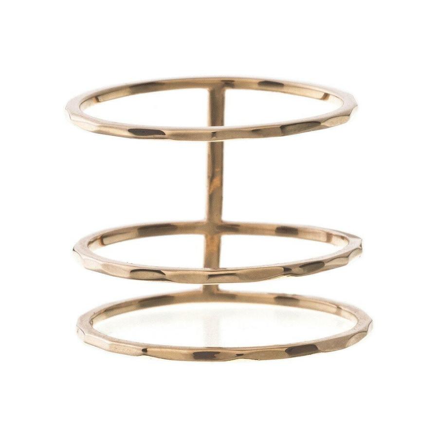 Elenore Jewelry 10金トリプルリング 9号〜13号 エレノア
