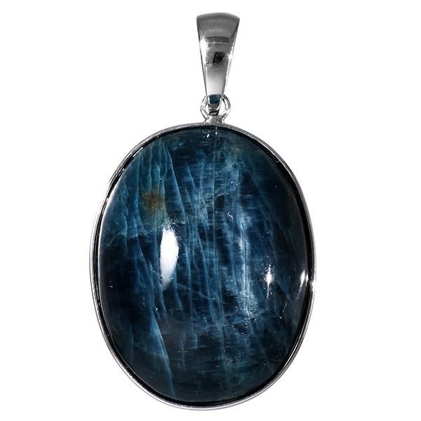 SALE!!【占い、開運】アパタイト ペンダント シルバー ペンダントヘッド オーバル 天然石 パワーストーン トップ 贈り物 ネックレストップ