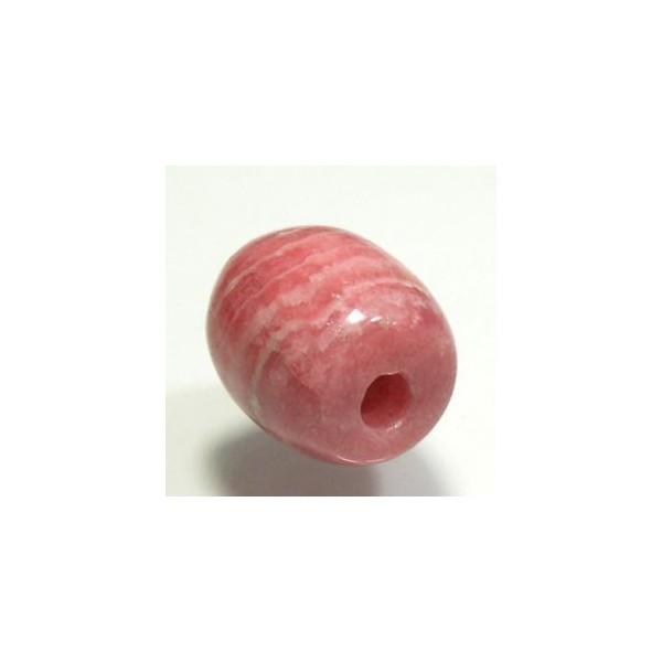 天然石ビーズ 韻香サクラ色 17.5×17粍 たる型 1個売り 力強さ石ころ 粒売り 差し上げ物 楽器、手芸、コレクション-占い、開運