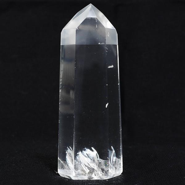 天然水晶 ポイント ファントムクォーツ 鉱石 鉱物 約57g 天然石