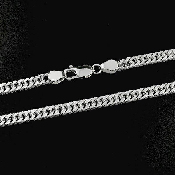 シルバーチェーン ネックレス チェーン ダブル喜平チェーン 幅6.0mm 50cm シルバー925 銀 きへい キヘイ 喜平 シルバー925チェーンの画像