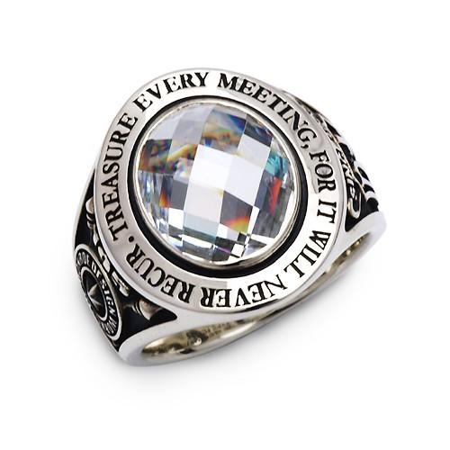 Dr.MONROE カレッジリング　22号 送料無料】Dr MONROE(ドクターモンロー) カレッジリング FC-215-SV