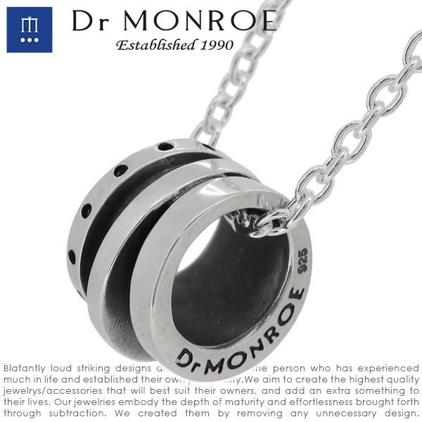 Dr.MONROE ネックレス トップ Dr MONROE ペンダントヘッド メンズ ブランド シルバー