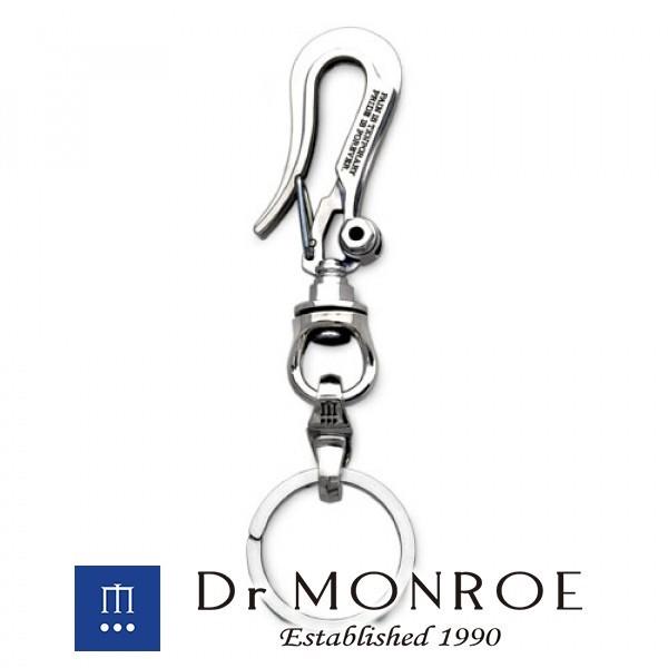 Dr MONROE キーホルダー メンズ ブランド シルバー シルバーキーホルダー メカ メカニカル 機械 マシン ドクターモンロー