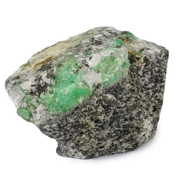 エメラルド 鉱石 鉱物 母岩付き 約270g 天然石 パワーストーン エメラルド 鉱石 鉱物 母岩付き 約270g 天然石 パワーストーン