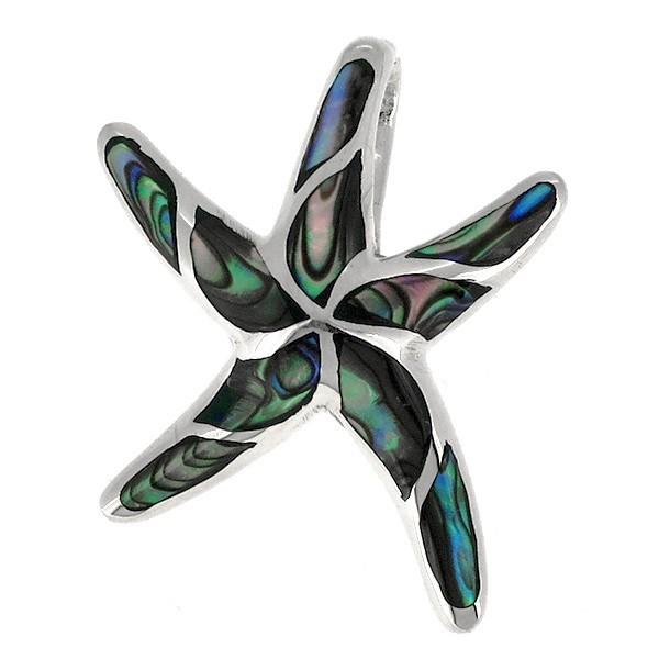 ヒトデ ペンダントヘッド(チェーンなし) 黒蝶貝 スターフィッシュ ハワイアン シェル マリン ネックレス ペンダント プレゼント