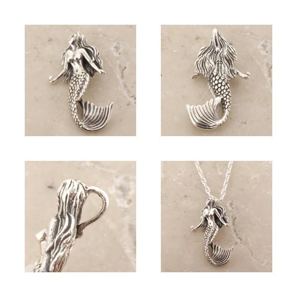 マーメイド ペンダントヘッド(チェーンなし) ハワイアン 人魚