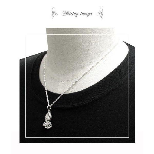 シルバー ネックレス プレイハンズ チェーン付 プレゼント : Alize
