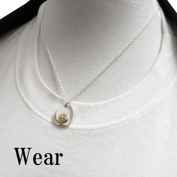 ネックレストップ メンズ シルバー イーグル プレート かっこいい