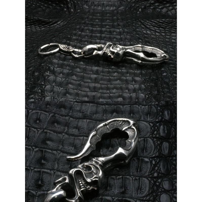 FAL キーチェーン メンズ ブランド シルバー スパンキラーキーチェーン