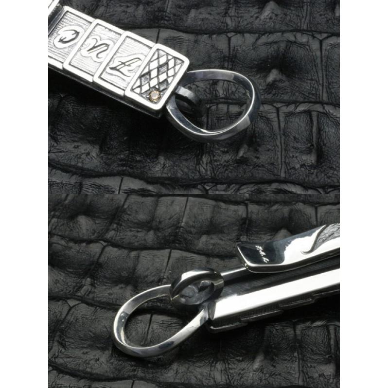 FAL キーチェーン メンズ ブランド シルバー ファッキングベルト