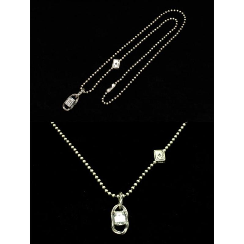 ポイント10倍 Fal チェーンネックレス メンズ ブランド シルバー Ivcエメラルドカットネックレスボールチェーン Czクリア エフエーエル その他財布 帽子 ファッション小物 Www Buccella Com