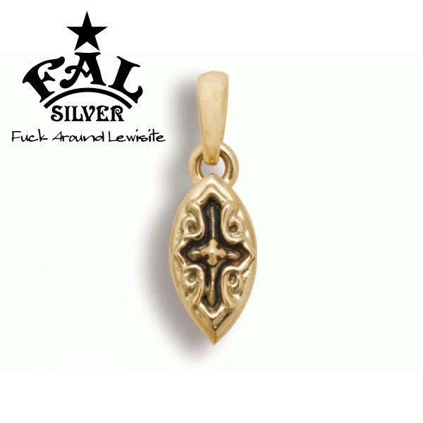 FAL ペンダントヘッド メンズ ブランド ゴールド K10ゴールド アンダーテイカーペンダント チェーンなし エフエーエル