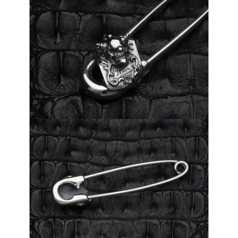 FAL ピンブローチ メンズ ブランド シルバー IVCジョーカーアーミング