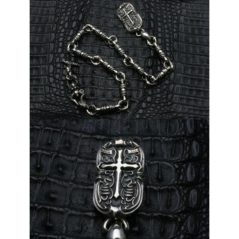 FAL ウォレットチェーン メンズ ブランド シルバー インコンシス