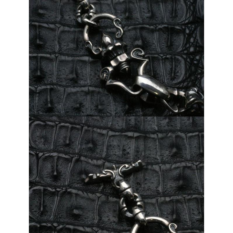 FAL ウォレットチェーン メンズ ブランド シルバー インコンシス