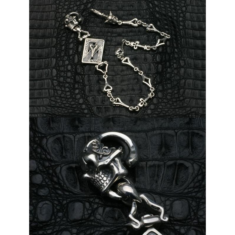 【F.A.L】ウォレットチェーン シルバー925 FAL ウォレットチェーン メンズ ブランド シルバー インディビジュアル