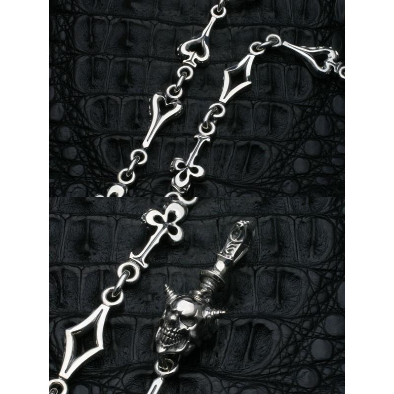 FAL ウォレットチェーン メンズ ブランド シルバー インディビジュアル