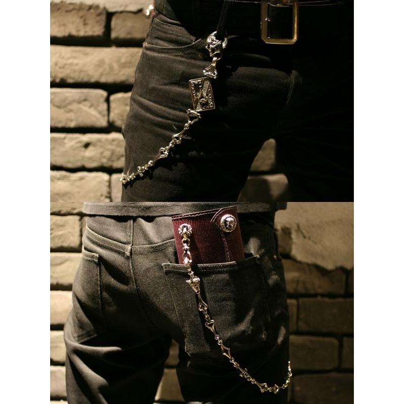 FAL ウォレットチェーン メンズ ブランド シルバー インディビジュアル