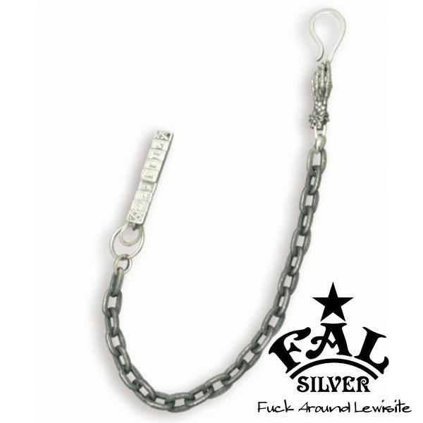 FAL ウォレットチェーン メンズ ブランド シルバー デスパレート