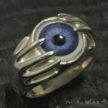 Catalonia リング メンズ シルバー 義眼 目玉 ハンド 11-27号 ブランド