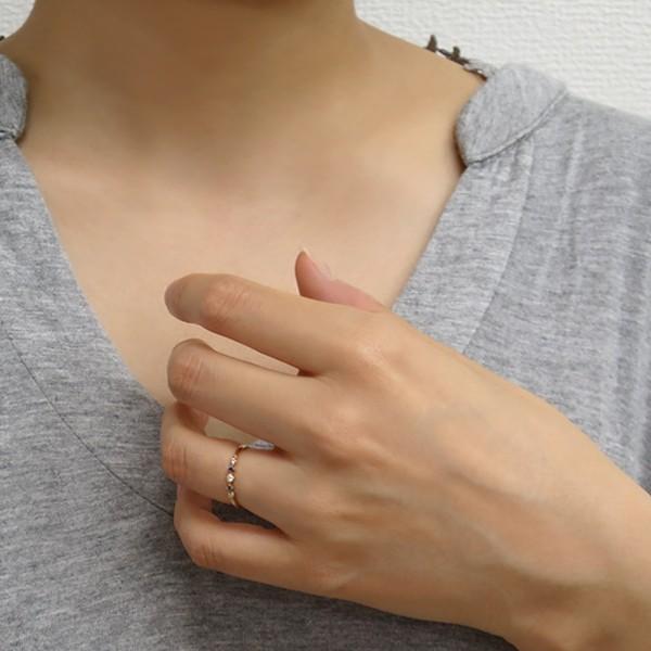 サファイア ロイヤル リング レディース K10 10金 ゴールド