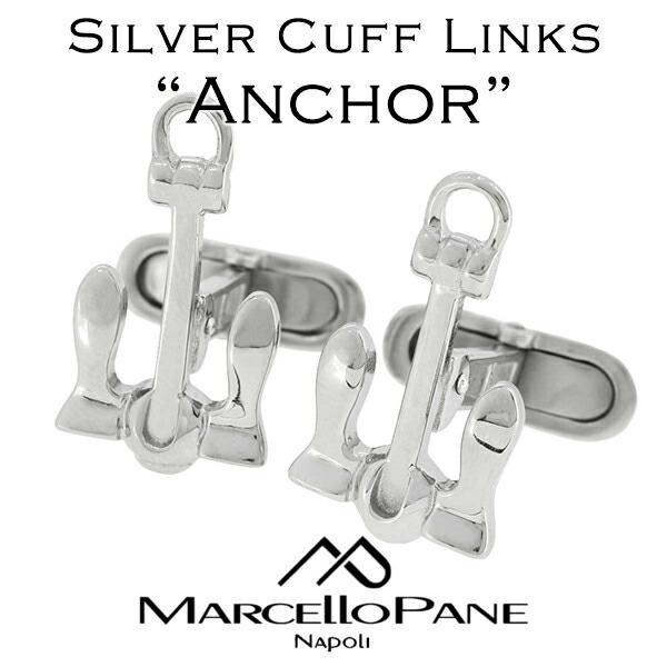 売れ筋 アンカー おしゃれ メンズ カフスボタン 海 マリン 50代 30代 男性 誕生日プレゼント スーツ シルバー925 錨 プレゼント フォーマル カフリンクス イタリア ブランド シルバー イカリ 財布 帽子 ファッション小物 Dagl Tg