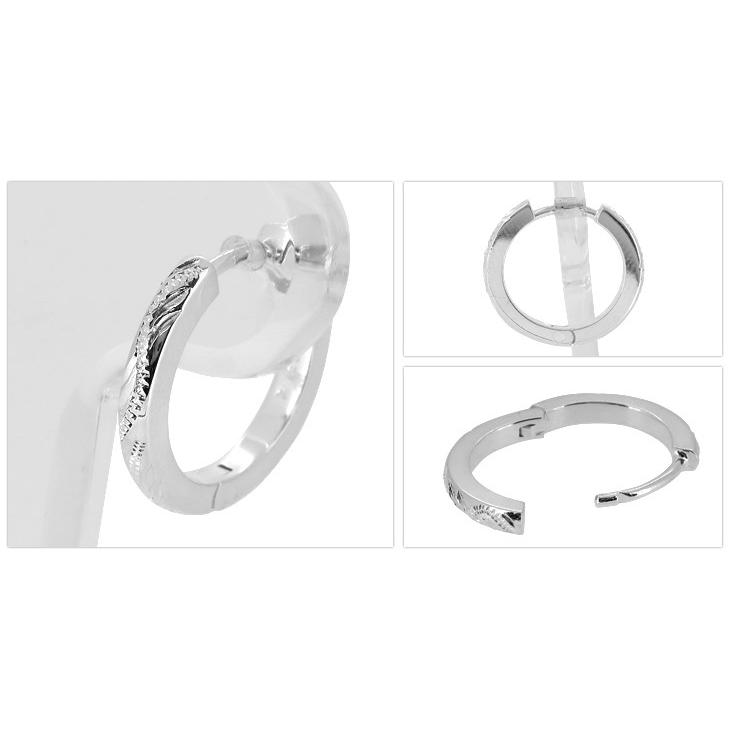 フープ スクロール ピアス silver925 シルバーアクセ　二つセット フープ スクロール ピアス silver925 シルバーアクセ 二つセット