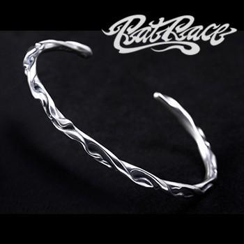 RAT RACE ラットレース アンデュレートフレアバングル S シルバーバングル 炎 フレア バングル ブレスレッド ブレス シルバー925 腕輪 銀