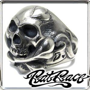 RAT RACE リング メンズ ブランド 指輪 シルバー クロスボーンスカル