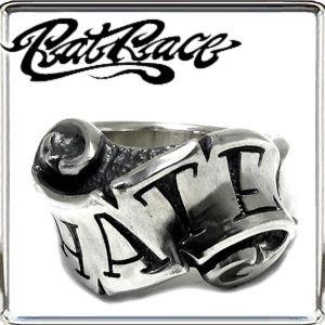 ラットレースメッセージオンリング約21号レア希少RATRACE silver ラットレースメッセージオンリング約21号レア希少RATRACE silver