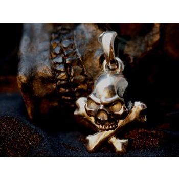 RAT RACE ラットレース クロスボーンスカルトップ シルバーペンダントヘッド チェーンなし スカル トップ ペンダント ペンダントヘッドの画像