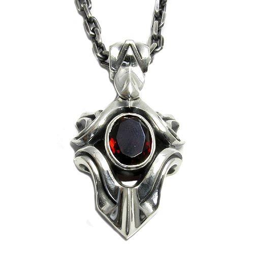 エムズコレクションガーネットネック 楽天市場】エムズコレクション カットガーネット シルバー