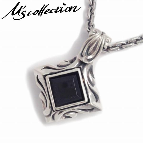 通販限定品 M´s collection エムズコレクション シルバー925 オニキス