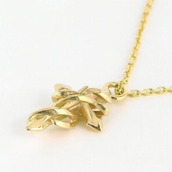 かわいい エムズコレクション K10チェーン付き ネックレス 10金 ミニ 十字架 クロス ゴールド メンズ ネックレス Collection Ms おしゃれ 人気 Collection M S ネックレス 財布 帽子 ファッション小物 Hermandad Estrella Org