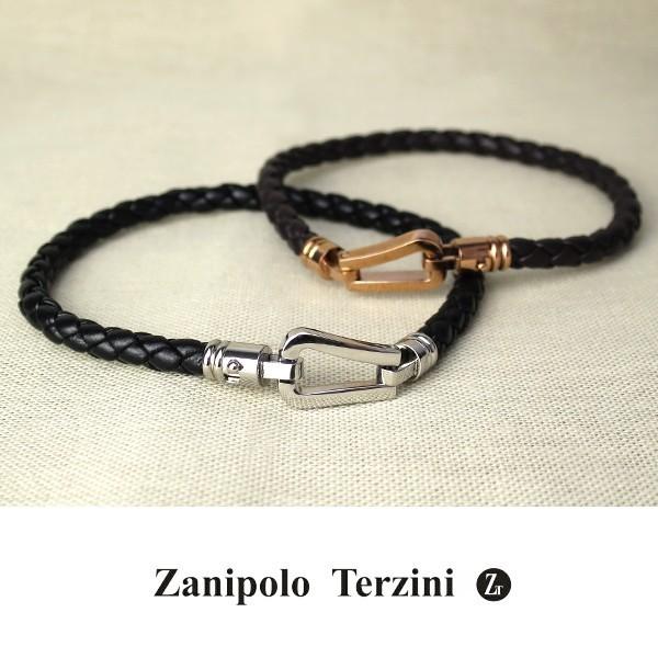 Zanipolo Terzini 馬蹄ブレスレット(ペア) ザニポロタルツィーニ 馬蹄 サージカルステンレス レザー ペア